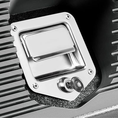 Powerbuilt Rapid Box Portable Slant Front Lockable Toolbox for Truck or Garage