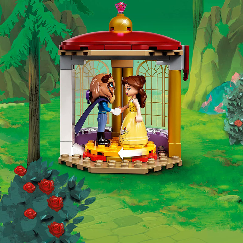 LEGO Disney 43196 Belle and The Beast’s Castle 505 Piece Kit with 3 Minifigures