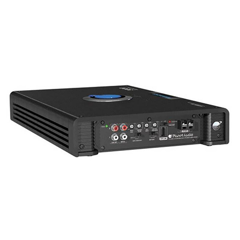 Planet Audio AC50001D 5000W Mono Class D Power Car Amplifier & Remote (2 Pack)
