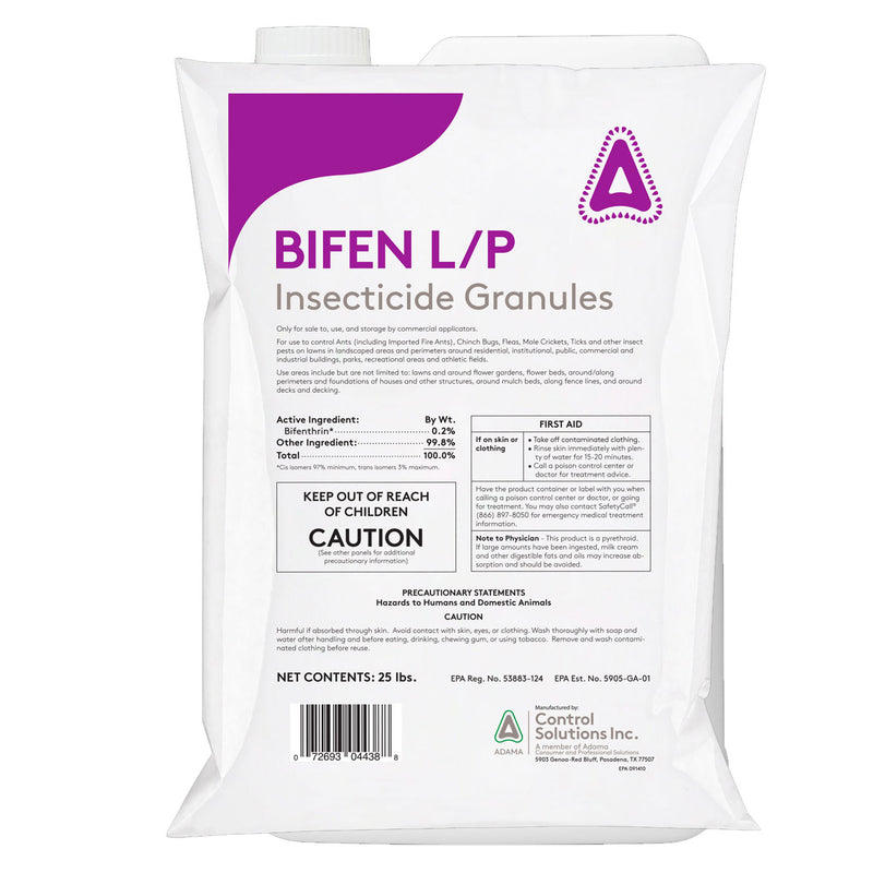 Control Solutions Bifen L P Granules Pest Control Bug Granules, 25 Pounds
