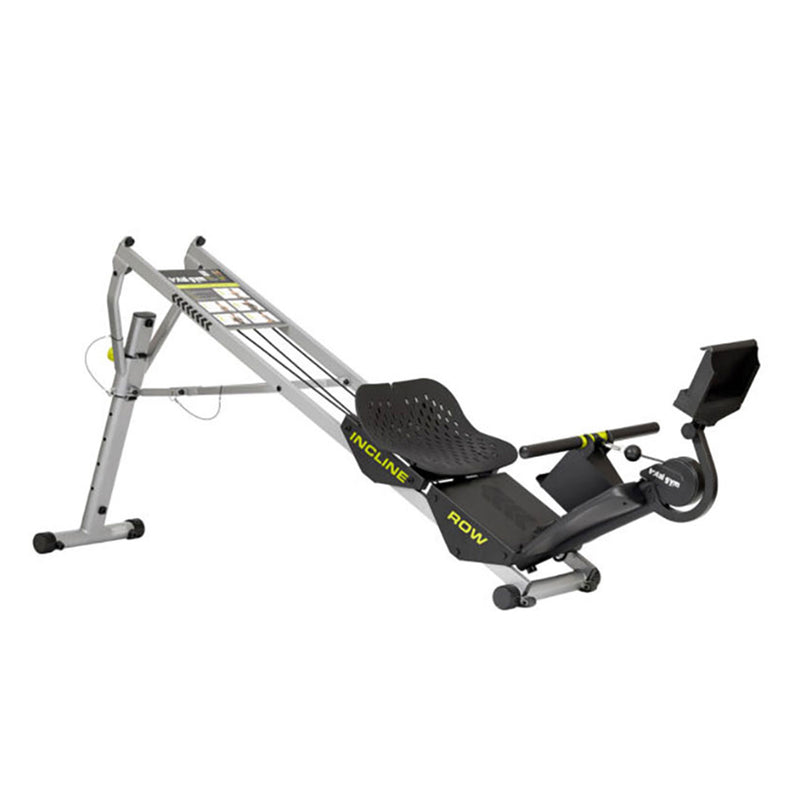 Total Gym Ergonomic Folding Incline Rowing Machine with 6 Levels of Resistance - VMInnovations