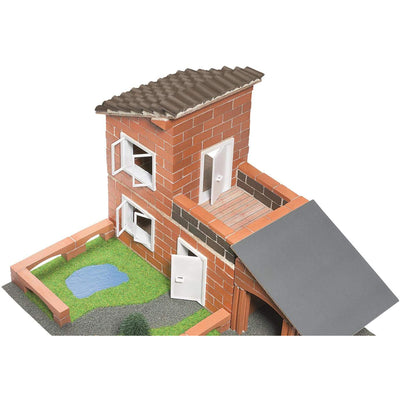 Teifoc 330 Piece Miniature Garage Building Toy Set for Educational STEM Play