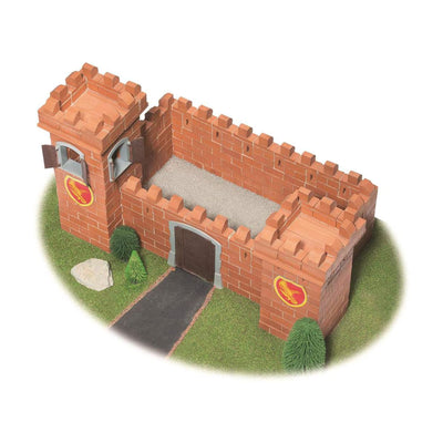 Teifoc 460 Piece Knight's Castle Building Toy Set for Educational STEM Play