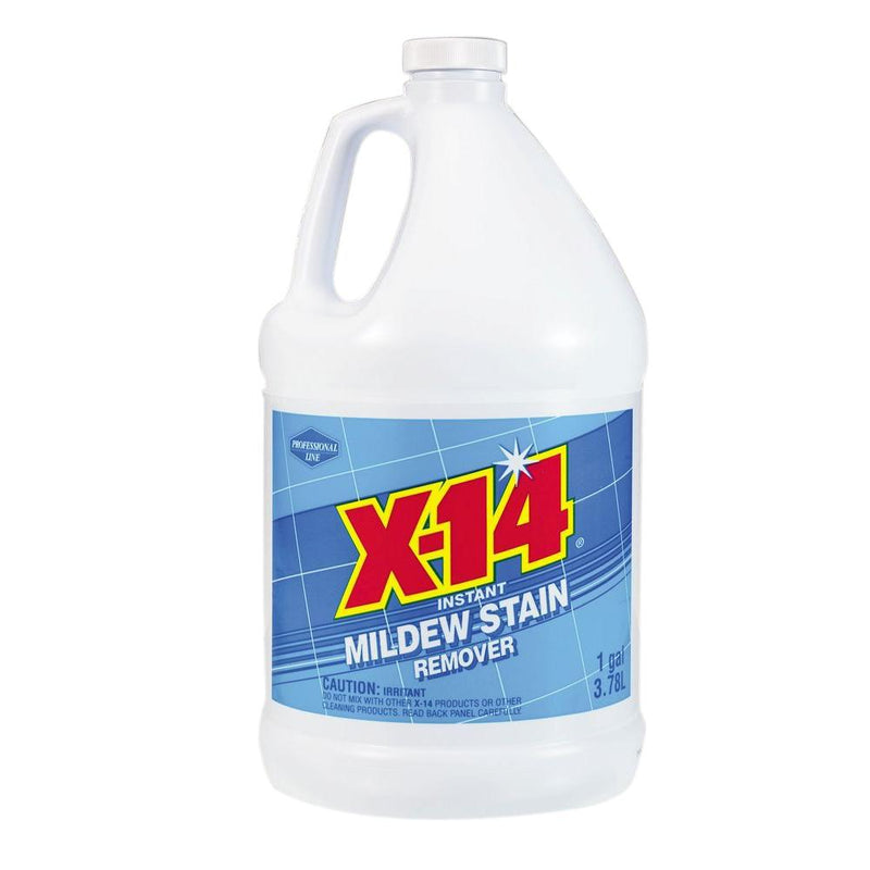 X-14 Deep Clean Non Scrubbing Multi Use Instant Mildew Stain Remover, 1 Gallon