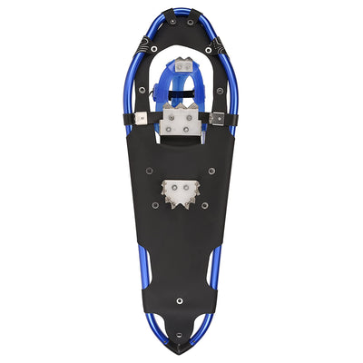 Crescent Moon Mens Athletic Lightweight Backcountry Snowshoes, Blue (Used)