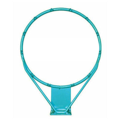 Dunn-Rite 18 In Splash and Slam Stainless Steel Replacement Basketball Rim, Blue