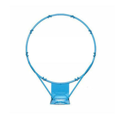 Dunn-Rite 13.5" PoolSport Stainless Steel Replacement Basketball Rim, Light Blue