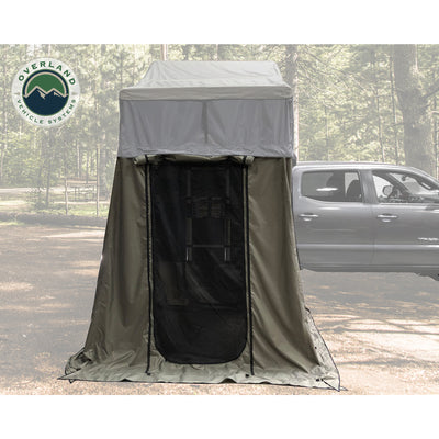 Overland Vehicle Systems Nomadic 4 Vehicle Rooftop Tent Annex w/ Travel Cover