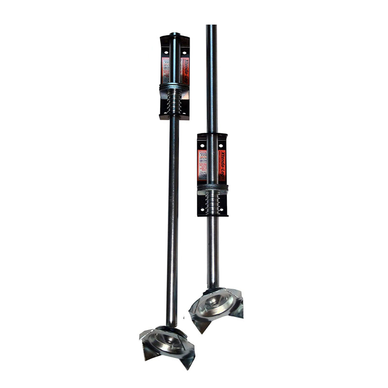 Xtenda-Leg Steel Ladder Leveler with Secure Rotating Cleated Feet (Open Box)