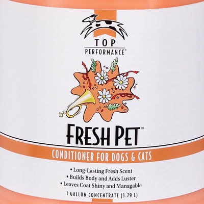 Top Performance Lasting Fresh Scent Pet Conditioner for Dogs and Cats, 1 Gallon