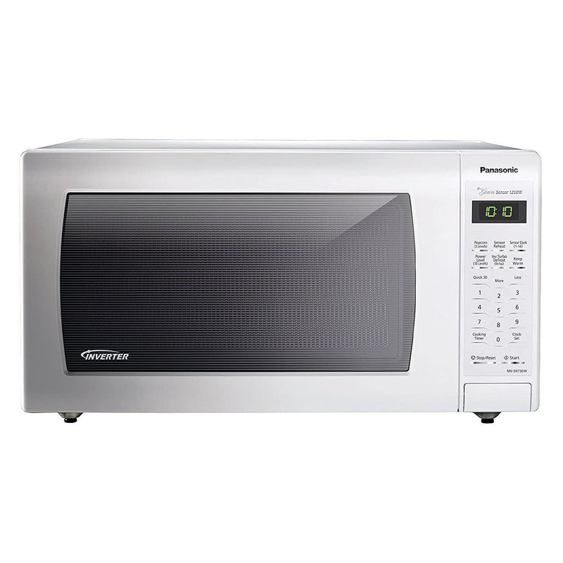 Panasonic NN-SN736W 1.6 Cu Ft Countertop Microwave Oven (Certified Refurbished)