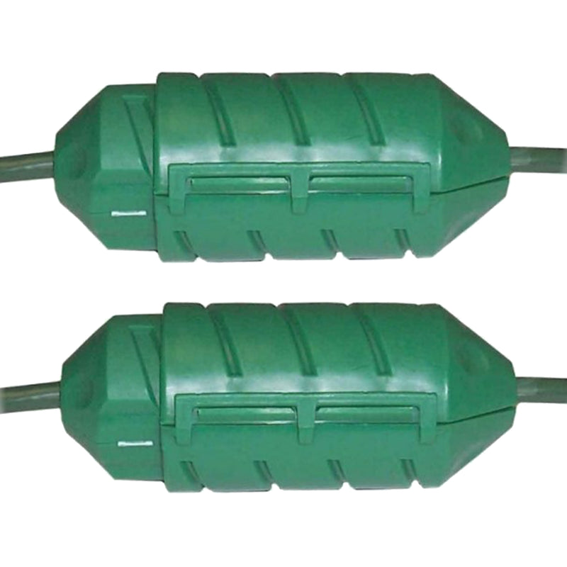 Farm Innovators CC-2 Cord Connect Water Tight Outdoor Cord Lock, Green (2 Pack)