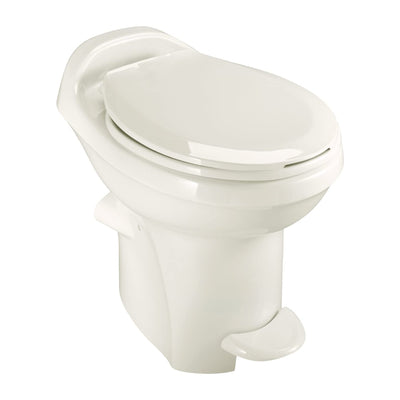 Thetford Aqua Magic Style Plus High Profile Single Pedal Flush RV Toilet, Bone