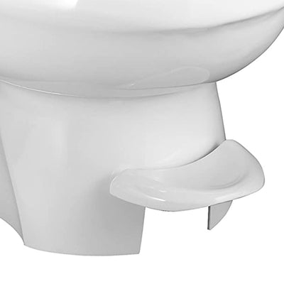 Thetford Aqua Magic Plus Residence RV Low Profile Toilet w/ Hand Sprayer, White