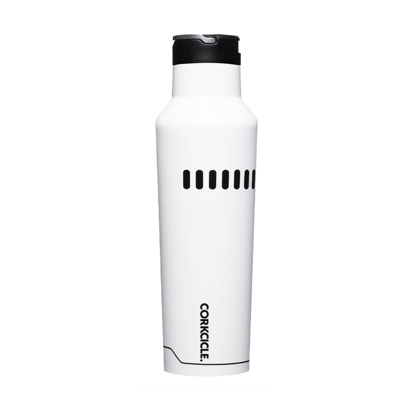 Corkcicle Star Wars 20 Oz Sport Canteen Insulated Water Bottle, Storm Trooper