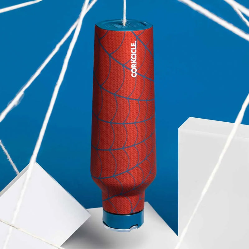 Corkcicle Marvel 20 Ounce Sport Canteen Stainless Steel Water Bottle, Spiderman
