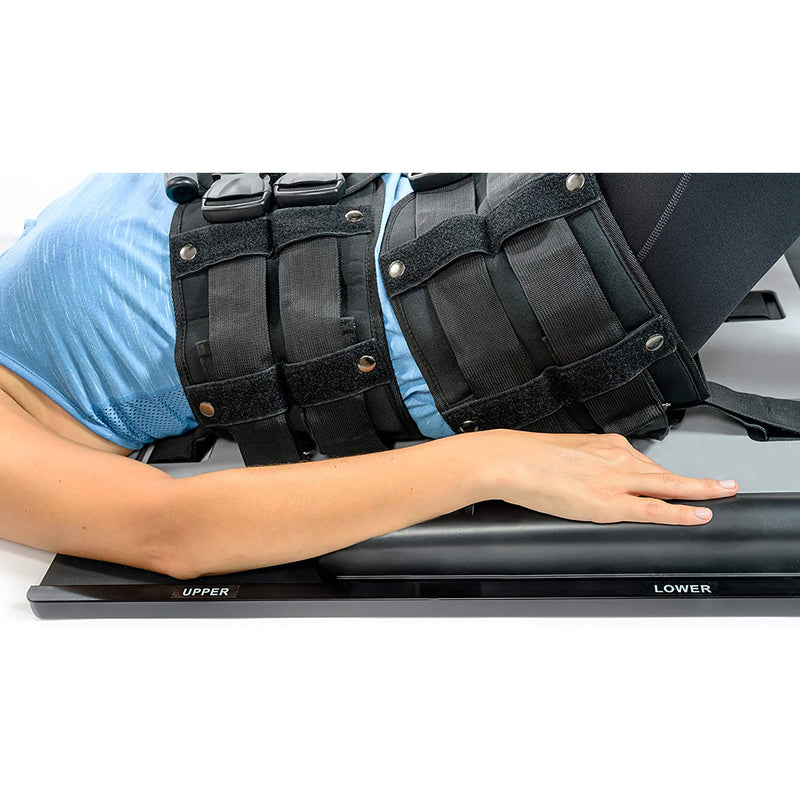 ComforTrac Lightweight Home Lumbar Back Support Traction Unit for Pain Relief