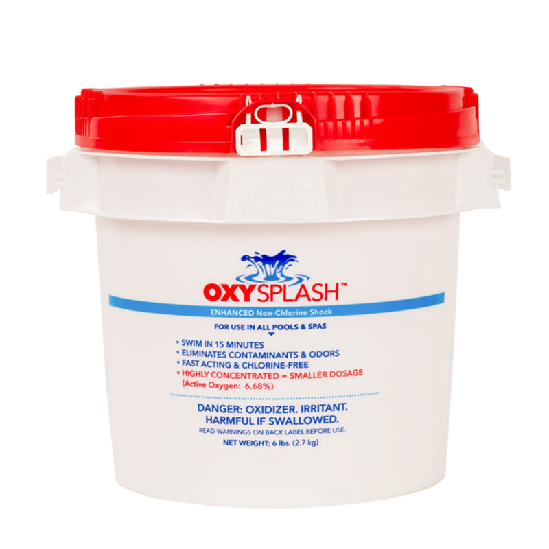 API OXSP6 Oxy Splash Swimming Pool Water Treatment, 6 Pounds