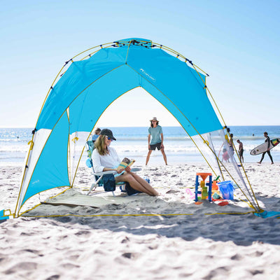 Lightspeed Outdoor Tall Canopy Sun Shelter Tent with Shade Wall (For Parts)