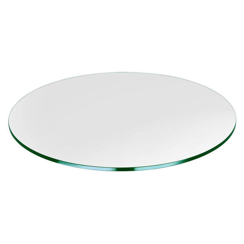 Dulles Glass and Mirror Round 44 Inch Diameter 1/4 Inch Thick Glass Table Top