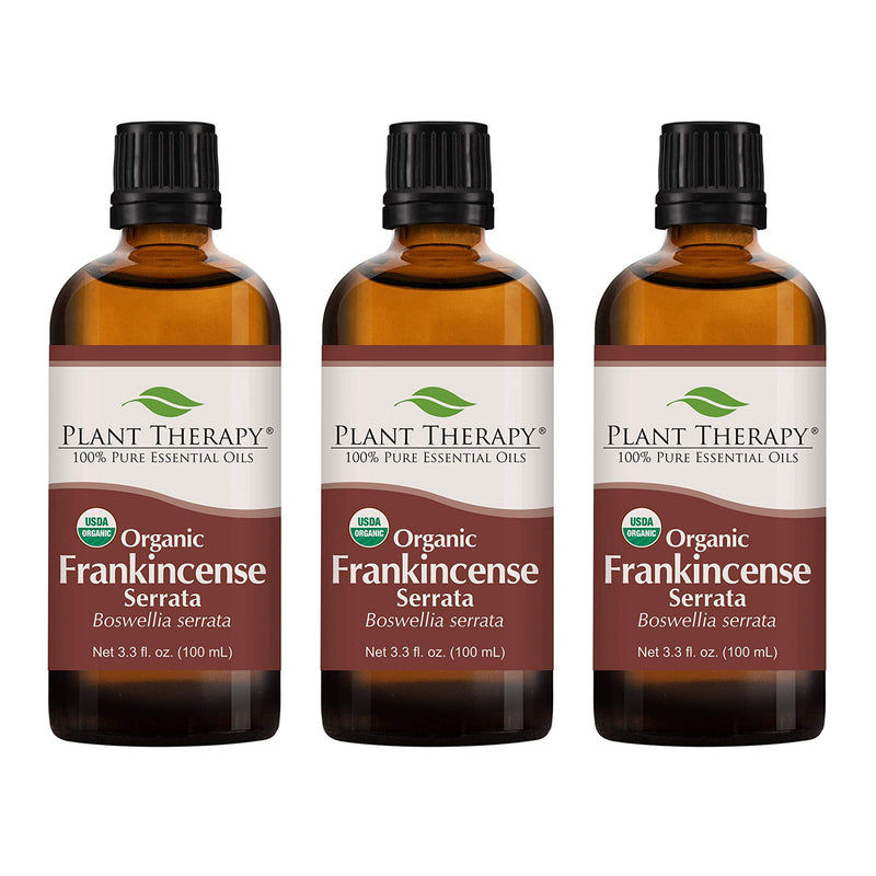 Plant Therapy Diffusible Essential Oil, 3.3 Oz, Frankincense Serrata (3 Pack)