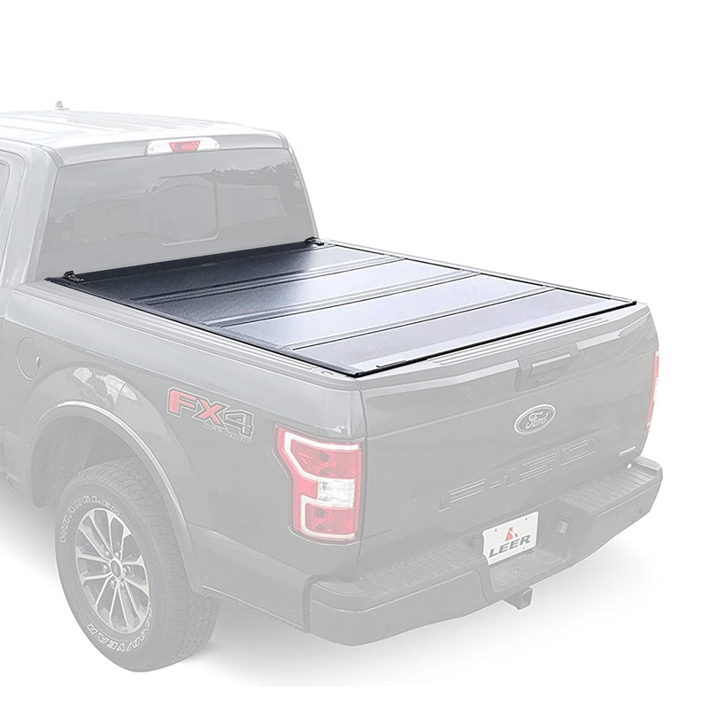 LEER HF350M Tri Fold Tonneau Hard Cover for 2004+ Ford F-150 Bed (Used)
