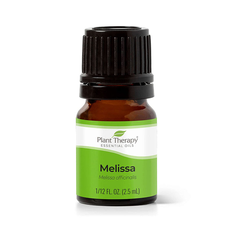Plant Therapy 2.5mL Natural Aroma Diffusible Essential Oil, Melissa (3 Pack)