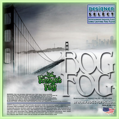 Froggy's Fog Extreme High Density Bog Fog Fluid For White Out, 1 Gal (4 Pack)