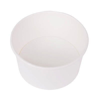 Karat C-KDP5W 5 Ounce Paper Food Portion Container, No Lid, White, Case of 1,000