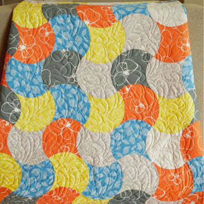 AccuQuilt GO! Clamshell 8 Inch Finished Fabric Cutting Die for Quilting Projects