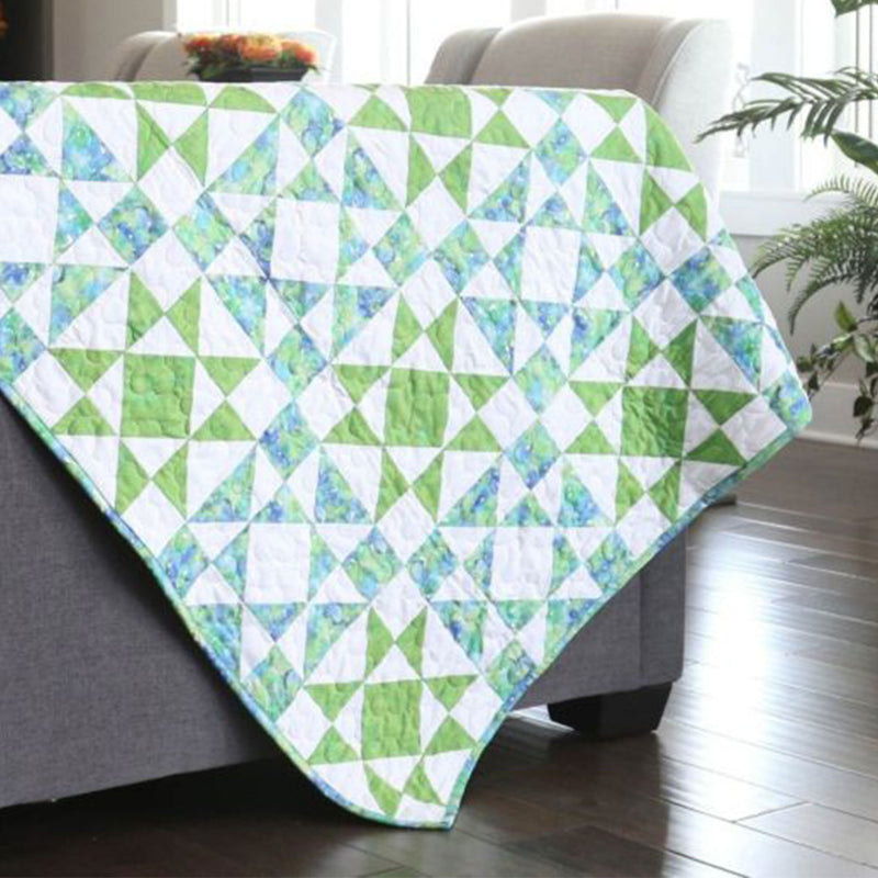 AccuQuilt GO! Qube Mix and Match 10 Inch Block with 8 Basic Cut Quilting Shapes