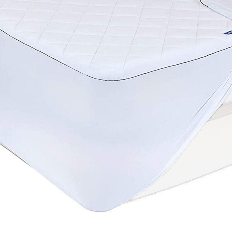 Coleman Aerobed Insulated Odor Resistant Fleece Air Mattress Cover, Twin, White