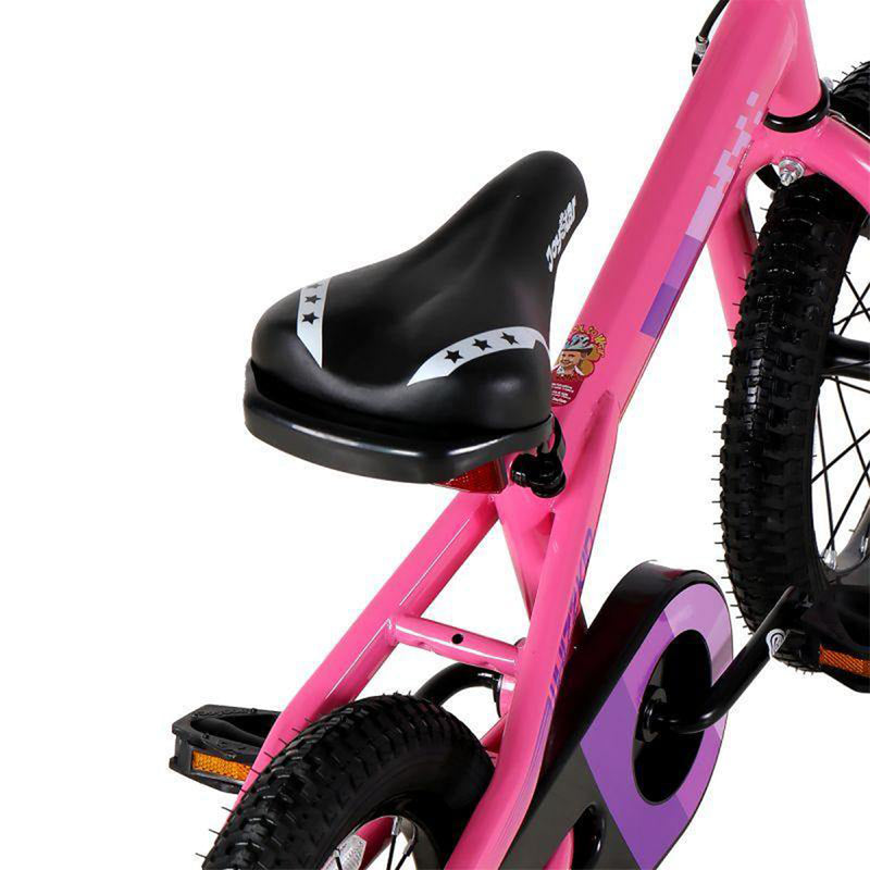 Joystar Whizz BMX Kids Bike Boys & Girls Ages 2-4 w/ Training Wheels, 12", Pink