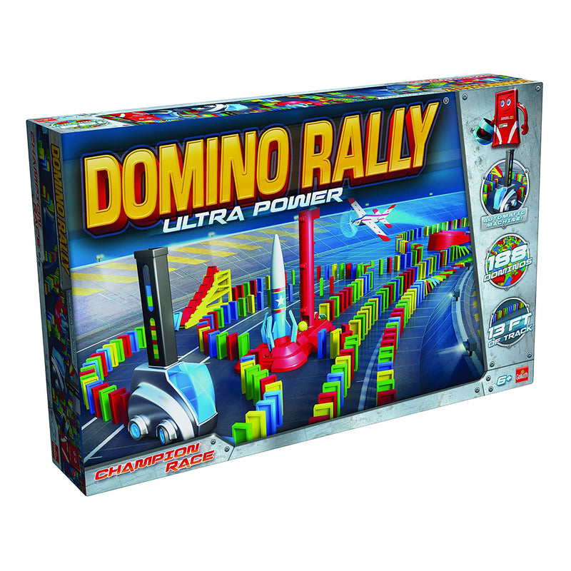 Goliath Domino Rally Ultimate Adventure Stem Learning Game for Kids 6 and Up