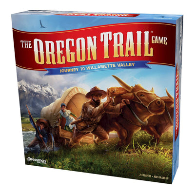 Pressman Oregon Trail Journey to Willamette Valley 2 to 6 Players 14 and Up