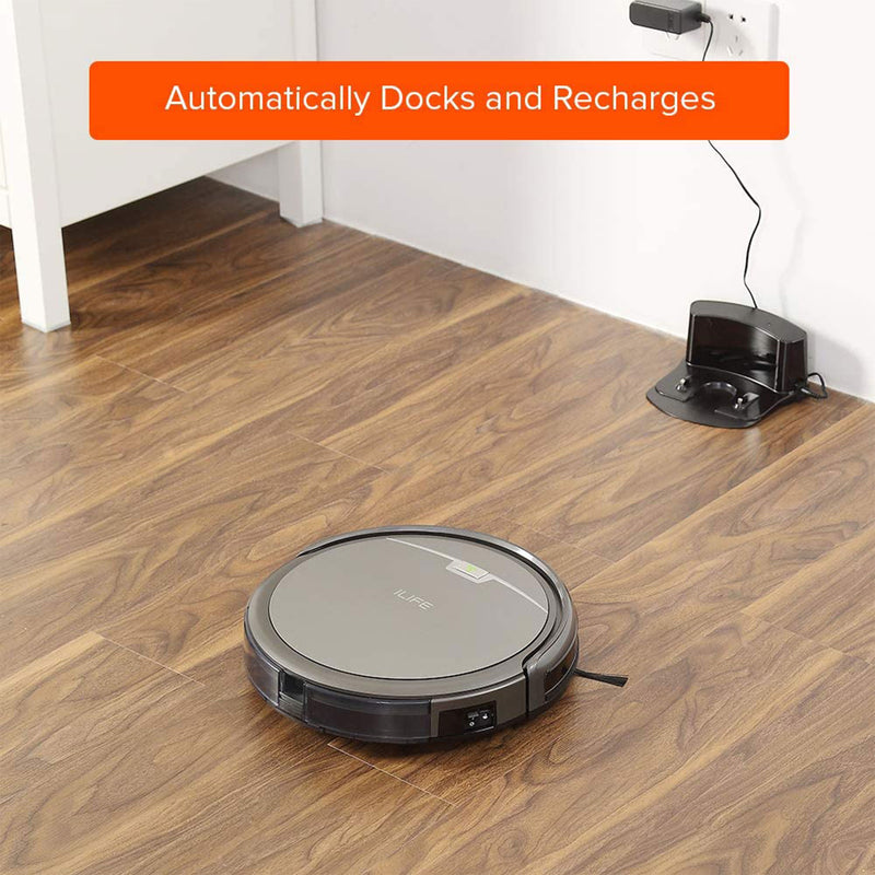 ILIFE A4s Robot Autonomous Quiet Floor Vacuum Cleaner w/Charging Dock & Remote