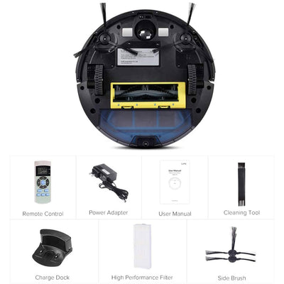 ILIFE A4s Robot Autonomous Quiet Floor Vacuum Cleaner w/Charging Dock & Remote