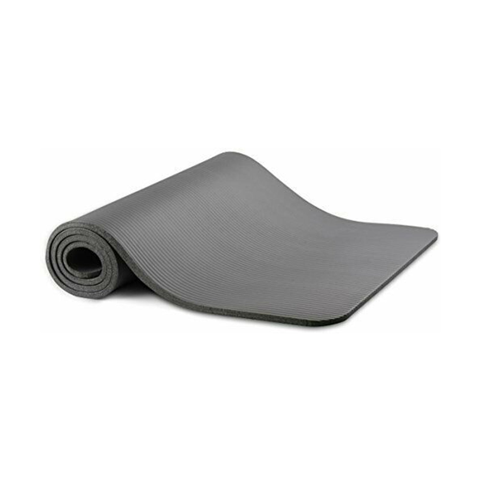 BalanceFrom Fitness GoYoga 71x24in Anti Tear Exercise Yoga Mat with Strap, Gray - VMInnovations