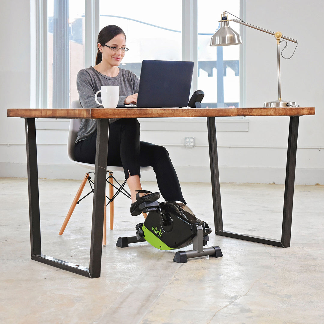 Stamina Products 85-1200 Wirk Under Desk Office Exercise Bike w/ Digital Monitor - VMInnovations