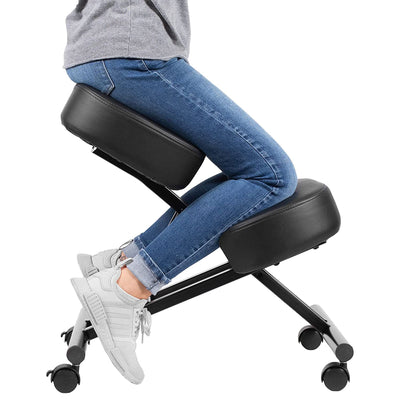 JOMEED Adjustable Ergonomic Home Office Kneeling Chair w/Angled Seat (For Parts)