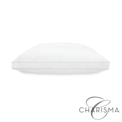 Charisma Hybrid Gel Infused Memory Foam Cluster and Fiber Bed Pillow, 1 Count