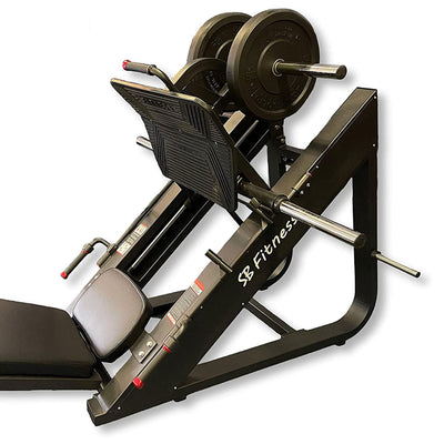 SB Fitness Equipment Commercial Grade Weighted Leg Press and Calf Raise Machine