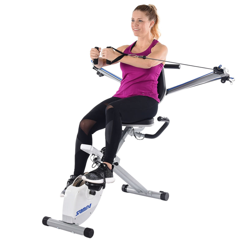 Stamina Products Strength System Stationary Magnetic Exercise Bike (Open Box)