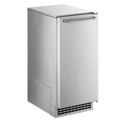 Scotsman CU50PA Steel 15" Under Counter Commercial 64 Pound Ice Maker Machine