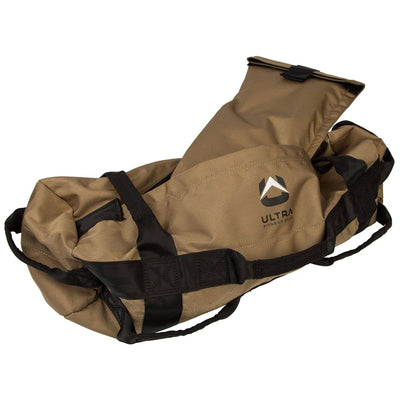 Ultra Fitness Gear Medium 25 to 75 Pound Exercise Strength Training Sandbag, Tan