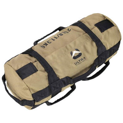Ultra Fitness Gear Large 75 to 125 Pound Exercise Strength Training Sandbag, Tan