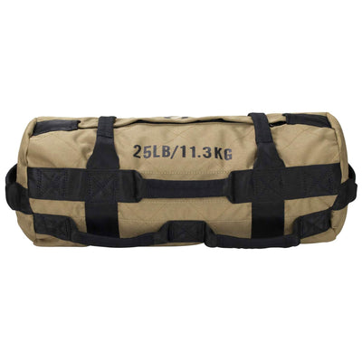 Ultra Fitness Gear Large 75 to 125 Pound Exercise Strength Training Sandbag, Tan