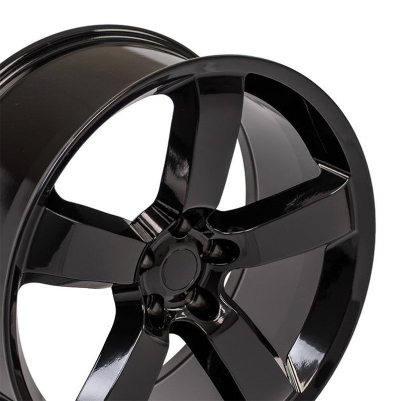 OE Wheels 20 x 9in Black Wheel Rim for Dodge Charger SRT & Challenger (Open Box)