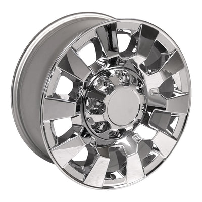 OE Wheels CV46B 20x8.5" 8x180 Chrome Wheel for 2011-22 Chevy Silverado 2500