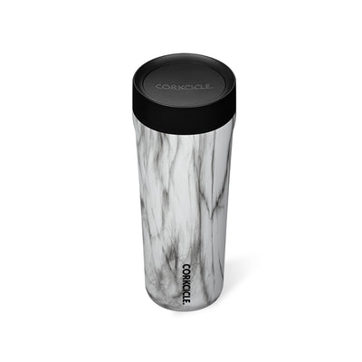 Corkcicle Commuter Cup 17 Oz Insulated Spill Proof Travel Coffee Mug, Snowdrift